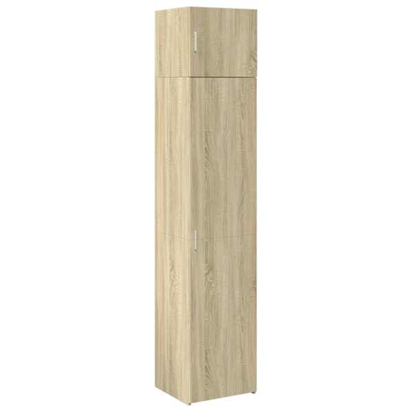 Kitsas hoiukapp, Sonoma tamm, 45 × 42,5 × 225 cm, tehispuit
