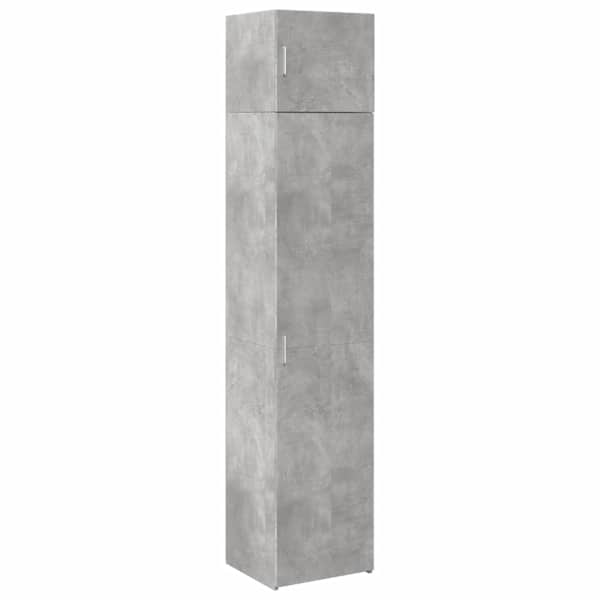 Kitsas hoiukapp, betoonhall, 45 × 42,5 × 225 cm, tehispuit