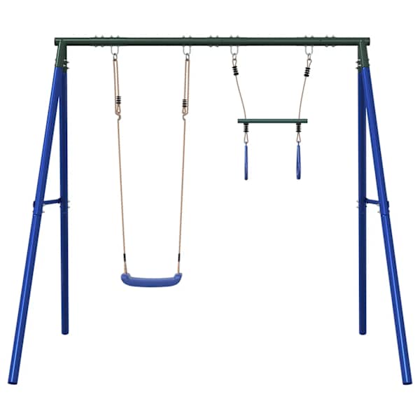 Kiigekomplekt, 206 × 185 × 185 cm, värvitud teras, PE (polüetüleen) – mudel 3283580