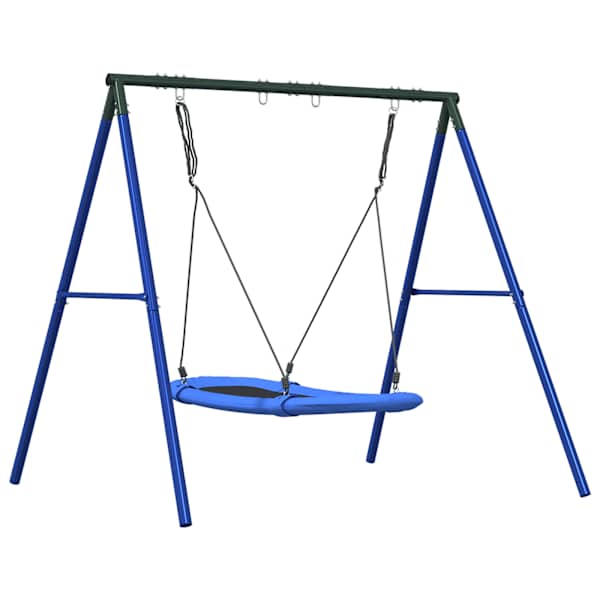 Õue kiigekomplekt koos pesakiigega, 206 × 185 × 185 cm – mudel 3283584