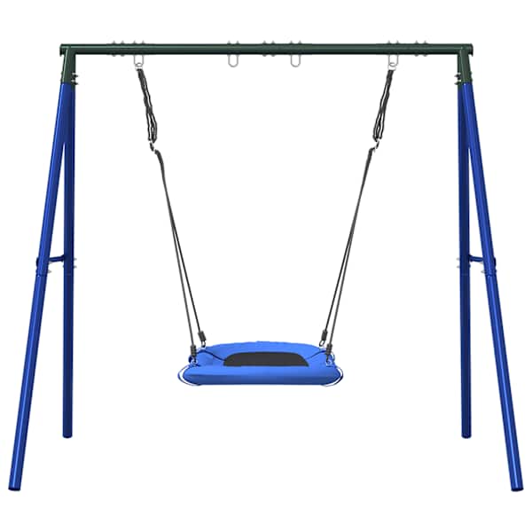 Õue kiigekomplekt koos pesakiigega, 206 × 185 × 185 cm – mudel 3283584
