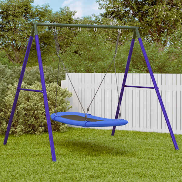 Õue kiigekomplekt koos pesakiigega, 206 × 185 × 185 cm – mudel 3283584