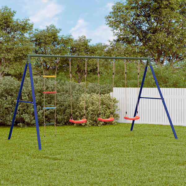 Õue kiigekomplekt koos kiikede ja redeliga, 341 × 185 × 185 cm – mudel 3283623