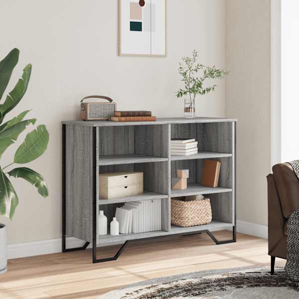Puhvetkapp, hall Sonoma tamm, 101 × 35,5 × 74,5 cm, tehispuit