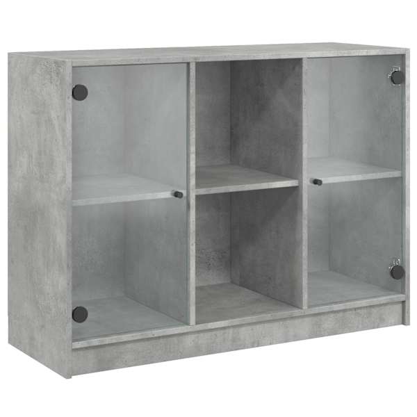 Puhvetkapp, betoonhall, 102 × 37 × 75,5 cm, tehispuit