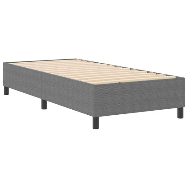 Voodiraam, helehall, 90 × 200 cm, kangas — mudel 3337387