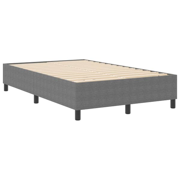 Voodiraam, helehall, 120 × 190 cm, kangas — mudel 3337397