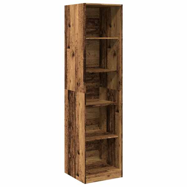 Garderoob vana puidu 50 × 50 × 200 cm tehispuit