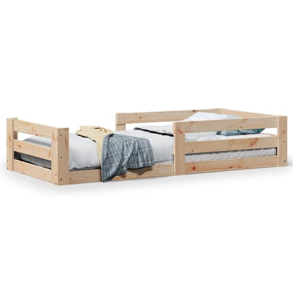 Voodiraam, 70 × 140 cm, männipuit — mudel 855687