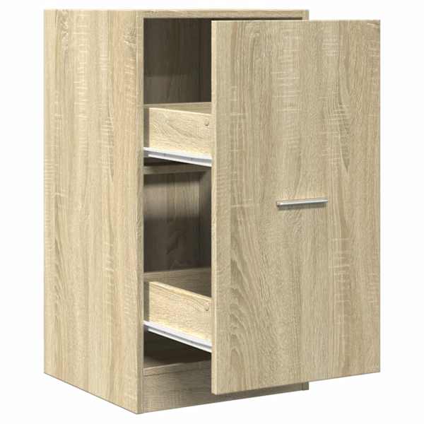 Sahtlitega kapp, Sonoma tamm, 40 × 41 × 77,5 cm, tehispuit