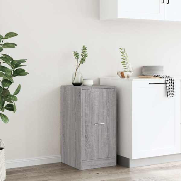 Apteegikapp, hall Sonoma tamm, 40 × 41 × 77,5 cm, tehispuit