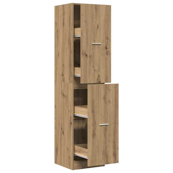 Apteegikapp, käsitöötamm, 40 × 41 × 174,5 cm, tehispuit