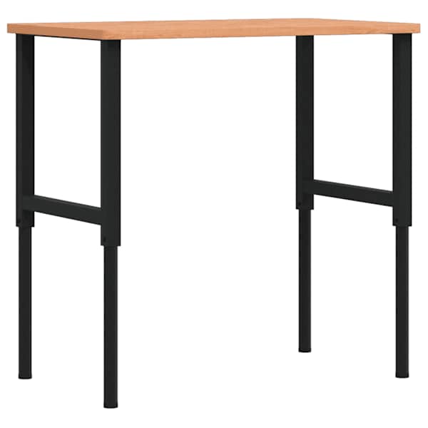Töölaud, 100 × 60 x (71,5-98) cm, pöök, ristkülikukujuline