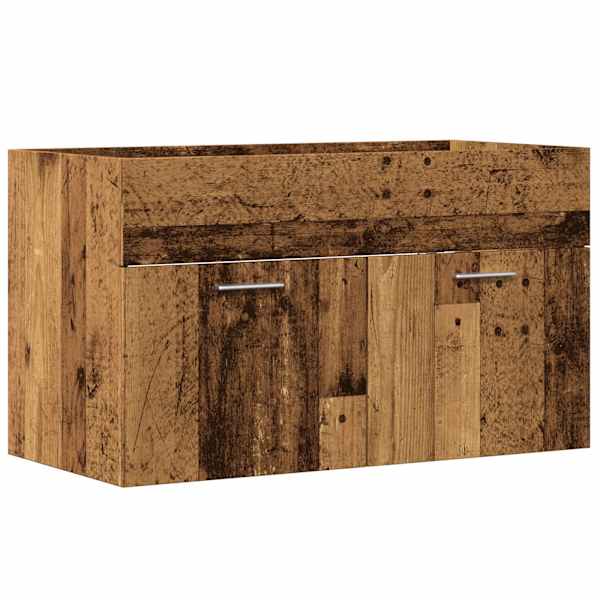 Vannitoa valamukapp Vana puit 80 × 38,5 × 46 cm Tehniline puit