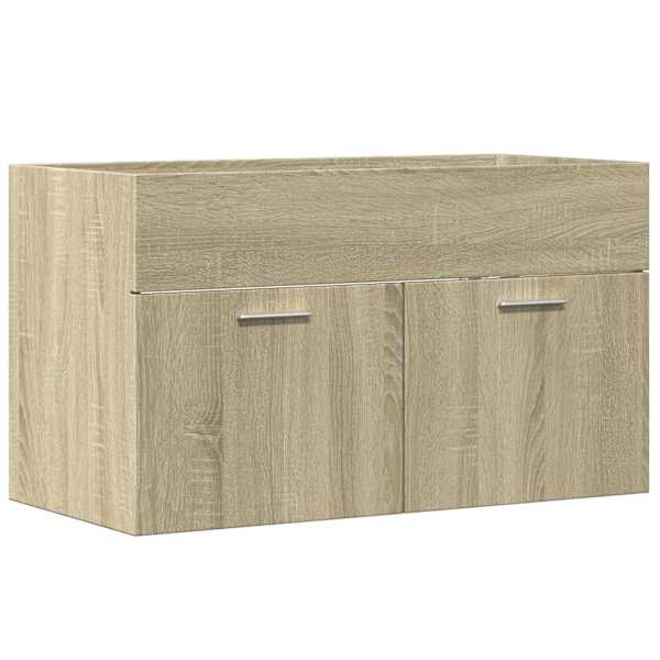 Vannitoa valamukapp Sonoma tamm 90 × 38,5 × 46 cm ehituspuit