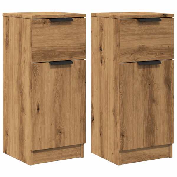 Puhvetkapid 2 tk Artisan Oak 30 × 30 × 70 cm Engineered Wood