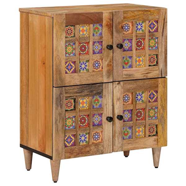 Kõide ladustamisega Neutraalne 60 × 33 × 75 cm Tugev mango puu