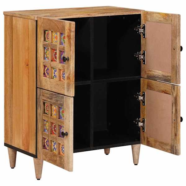 Kõide ladustamisega Neutraalne 60 × 33 × 75 cm Tugev mango puu
