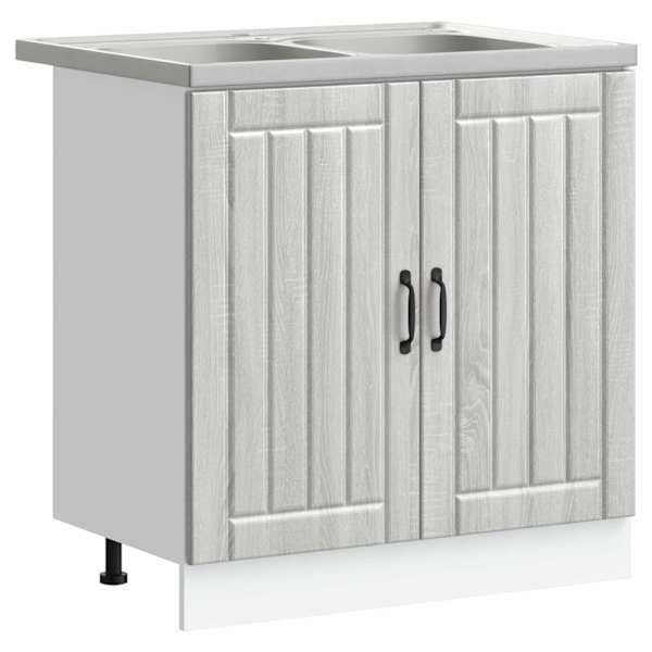 Valamu aluskapp Lucca 2 tk Hall Sonoma Tehispuit