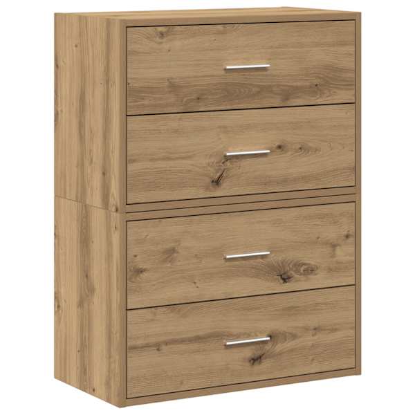 Kapid 4 sahtliga 2 tk, käsitöötamm, 60 × 31 × 40 cm, tehispuit