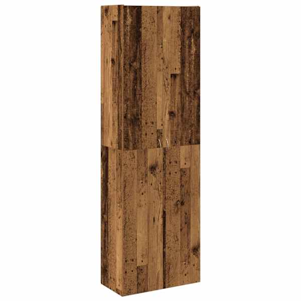 Highboard Old Wood 60 × 32 × 190 cm Engineered Wood