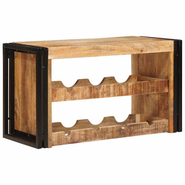 Veepudeli Riiul Pruun 80 × 45 × 33 cm Tugev Karm Mango Puit