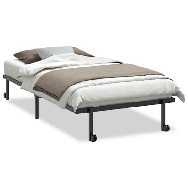 Voodiraam, must, 100 × 190 cm — mudel 4103961