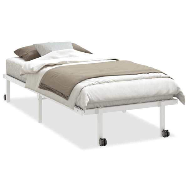 Voodiraam, valge, 90 × 190 cm — mudel 4103966