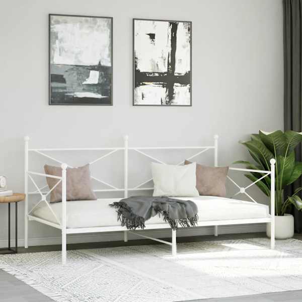 Diivanvoodi, valge, 107 × 203 cm — mudel 4104685