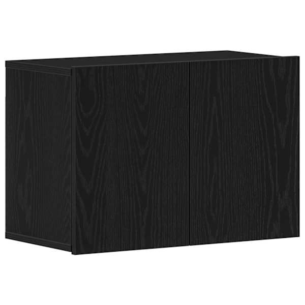 Telerikapp, must tamm, 60 × 30 × 41 cm, töödeldud puit