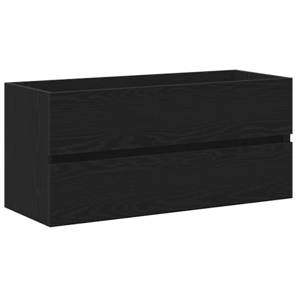 Valamukapp, must tamm, 100 × 38,5 × 45 cm, töödeldud puit