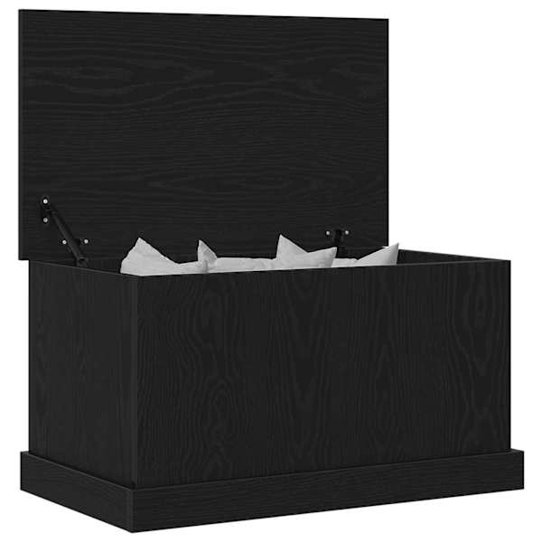 Salvestuskarp Must tamm 70 × 40 × 38 cm Tehispuit