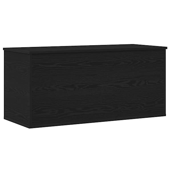 Salvestuskarp Must tamm 100 × 42 × 46 cm Tehispuit