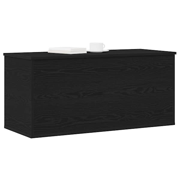 Salvestuskarp Must tamm 100 × 42 × 46 cm Tehispuit