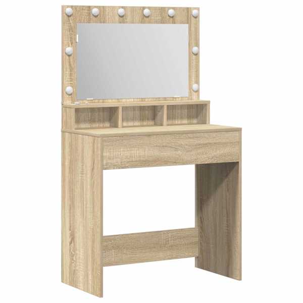 Riietumislaud Sonoma tamm 75,5 × 41 × 135 cm Tehispuit