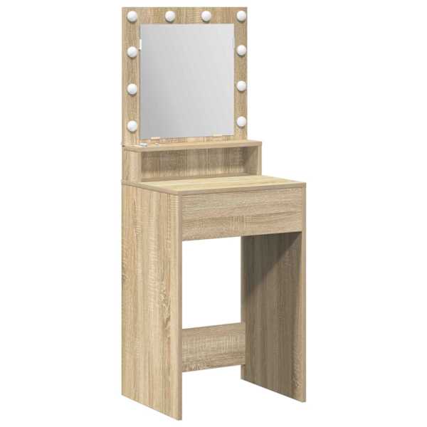 Riietumislaud Sonoma tamm 50 × 41 × 135 cm Tehispuit
