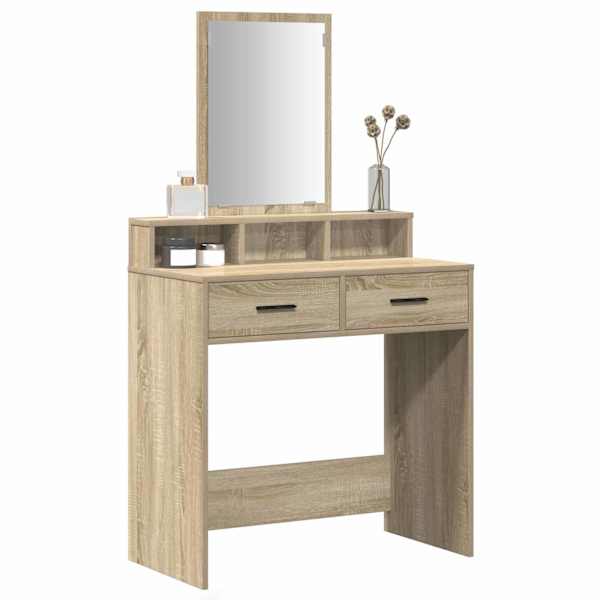 Riietumislaud Sonoma tamm 79 × 41 × 140 cm Tehispuit