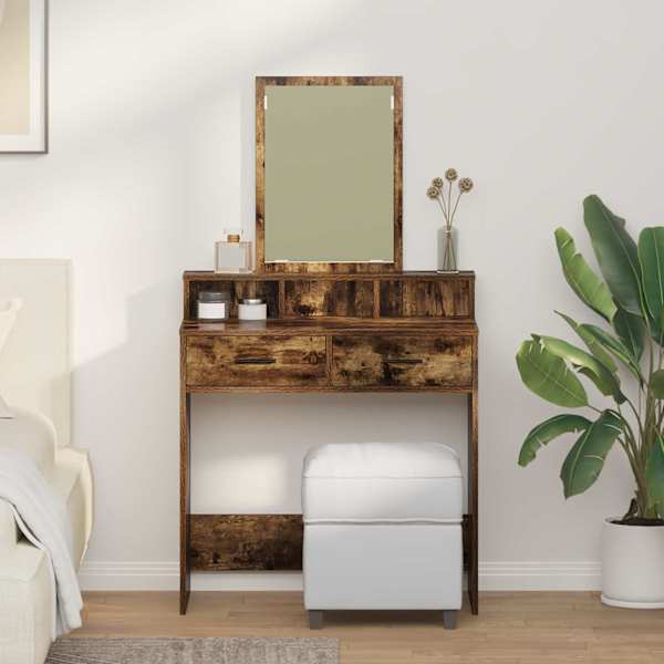 Riietumislaud Suitsetatud tamm 79 × 41 × 140 cm Tehispuit