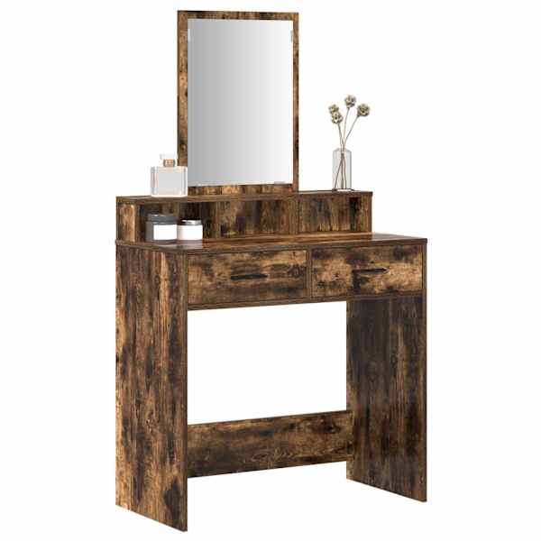Riietumislaud Suitsetatud tamm 79 × 41 × 140 cm Tehispuit