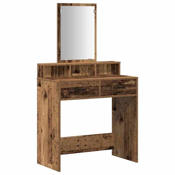 Riietumislaud Vana puit 79 × 41 × 140 cm Tehispuit