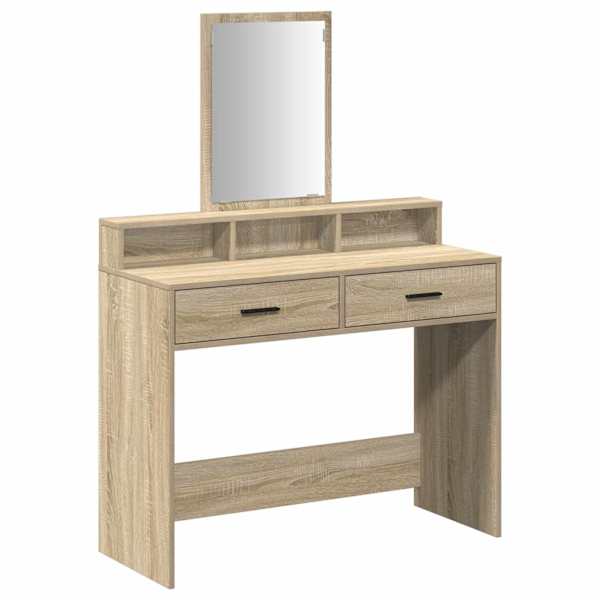 Riietumislaud Sonoma tamm 100 × 41 × 140 cm Tehispuit