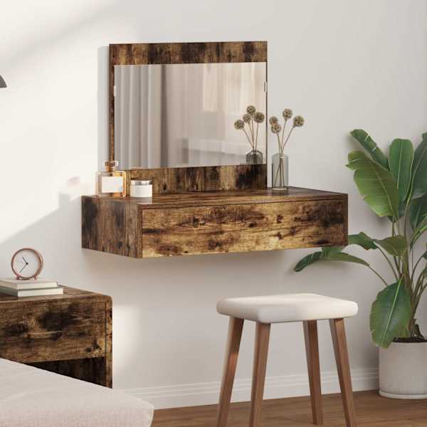 Riietumislaud Pruun 83 × 40 × 70 cm Tehispuit