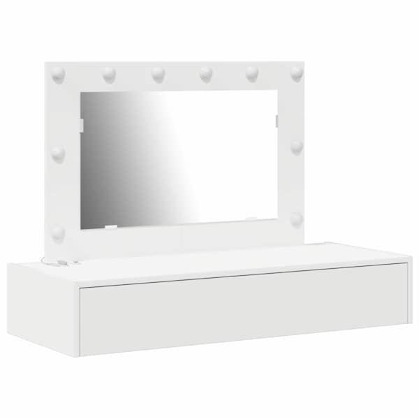 Riietumislaud Valge 100 × 40 × 70 cm Tehispuit