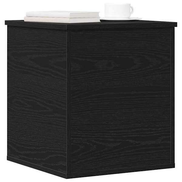 Salvestuskarp Must tamm 40 × 42 × 46 cm Tehispuit