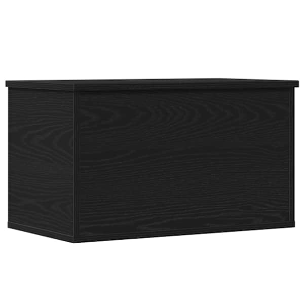 Salvestuskarp Must tamm 60 × 35 × 35 cm Tehispuit