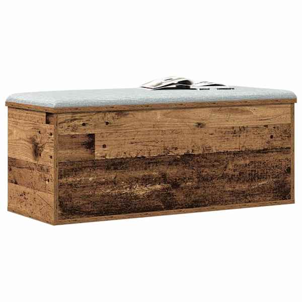 Salvestuskarp Vana puit 90 × 35 × 35 cm Tehispuit