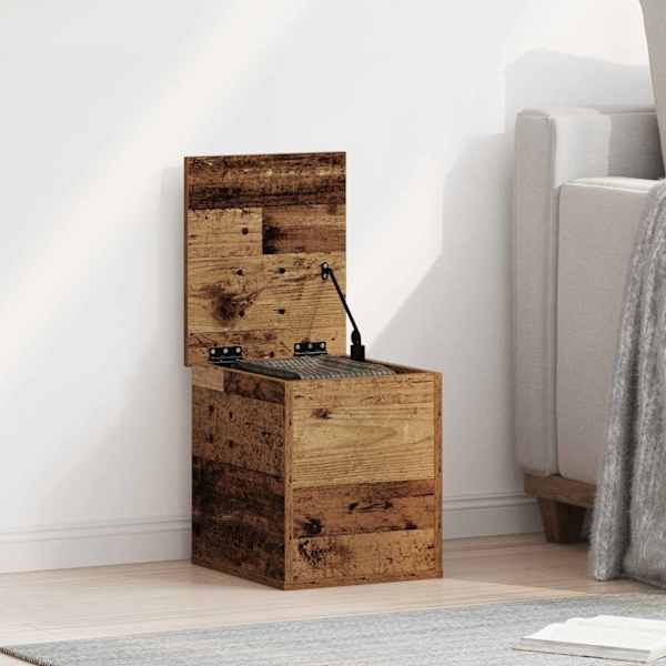 Salvestuskarp Vana puit 30 × 35 × 35 cm Tehispuit