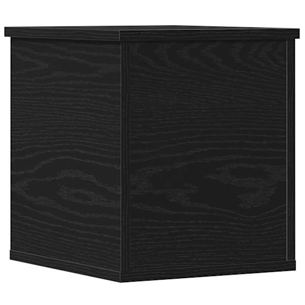 Salvestuskarp Must tamm 30 × 35 × 35 cm Tehispuit