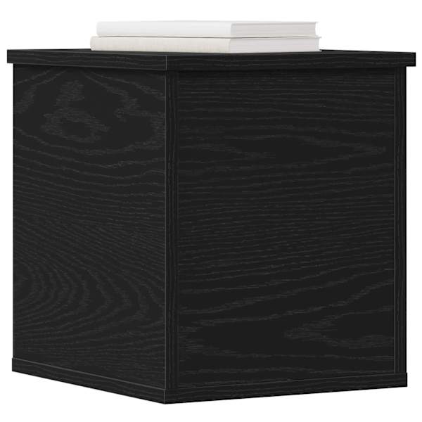 Salvestuskarp Must tamm 30 × 35 × 35 cm Tehispuit