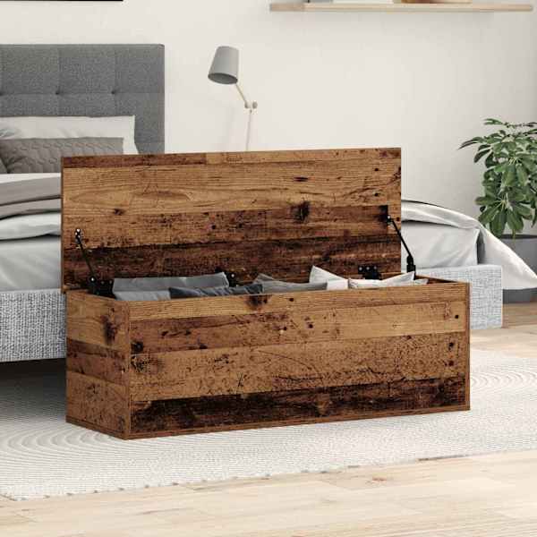 Salvestuskarp Vana puit 102 × 35 × 35 cm Tehispuit